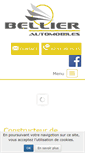 Mobile Screenshot of bellier.fr